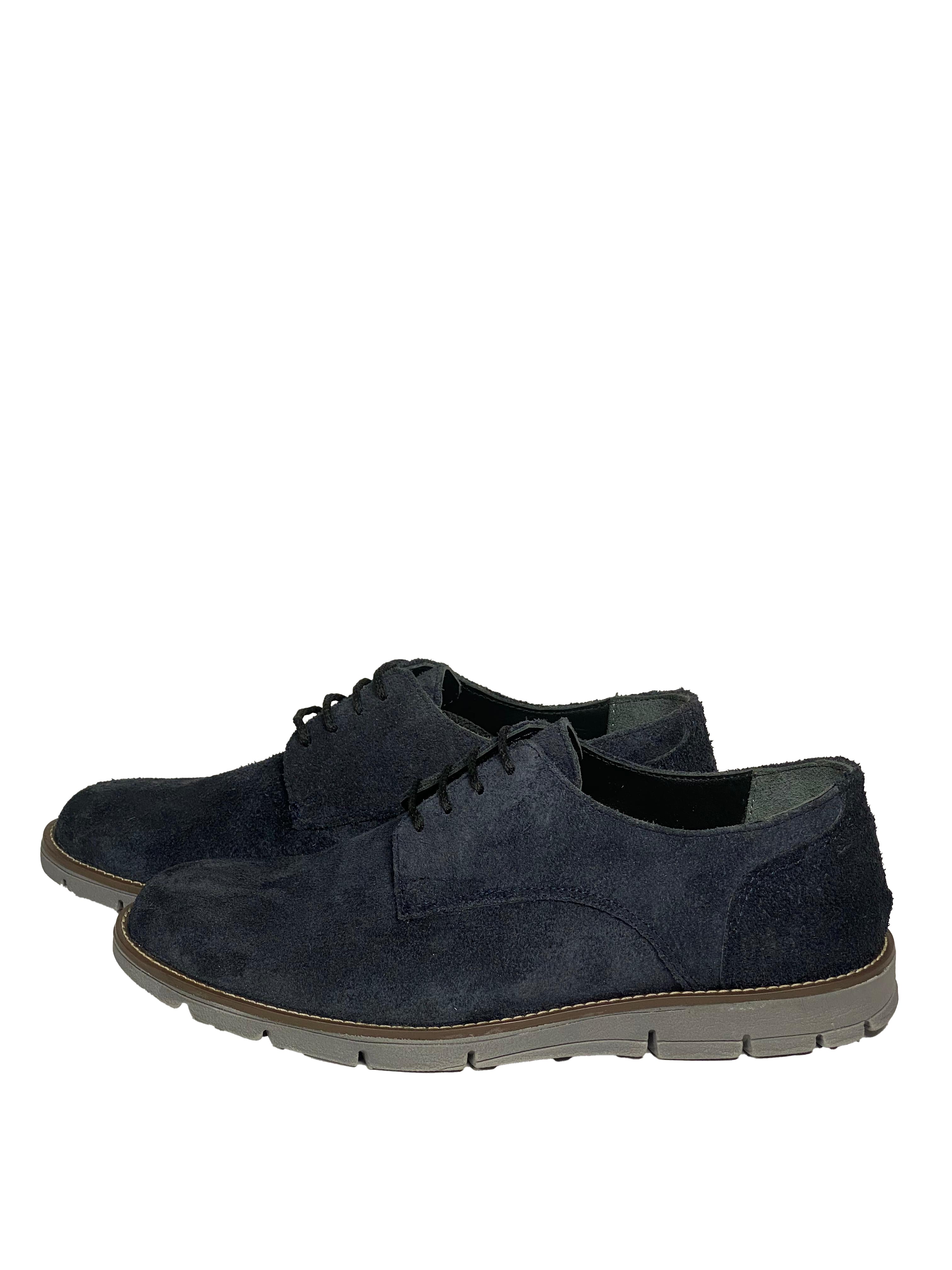 Suede Blue Shoe for Men
