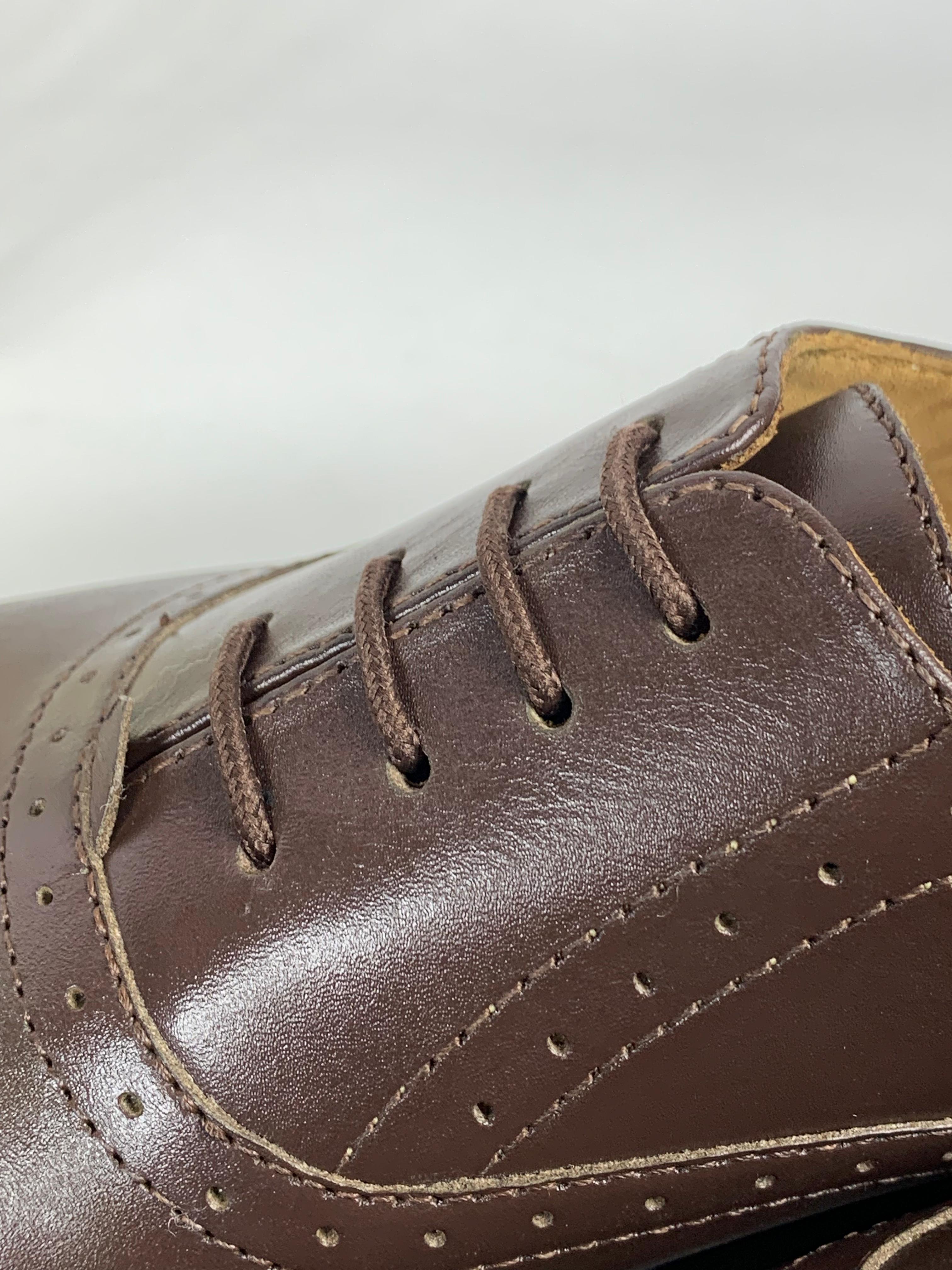 Leather Linning Dark Drown Shoe For Men