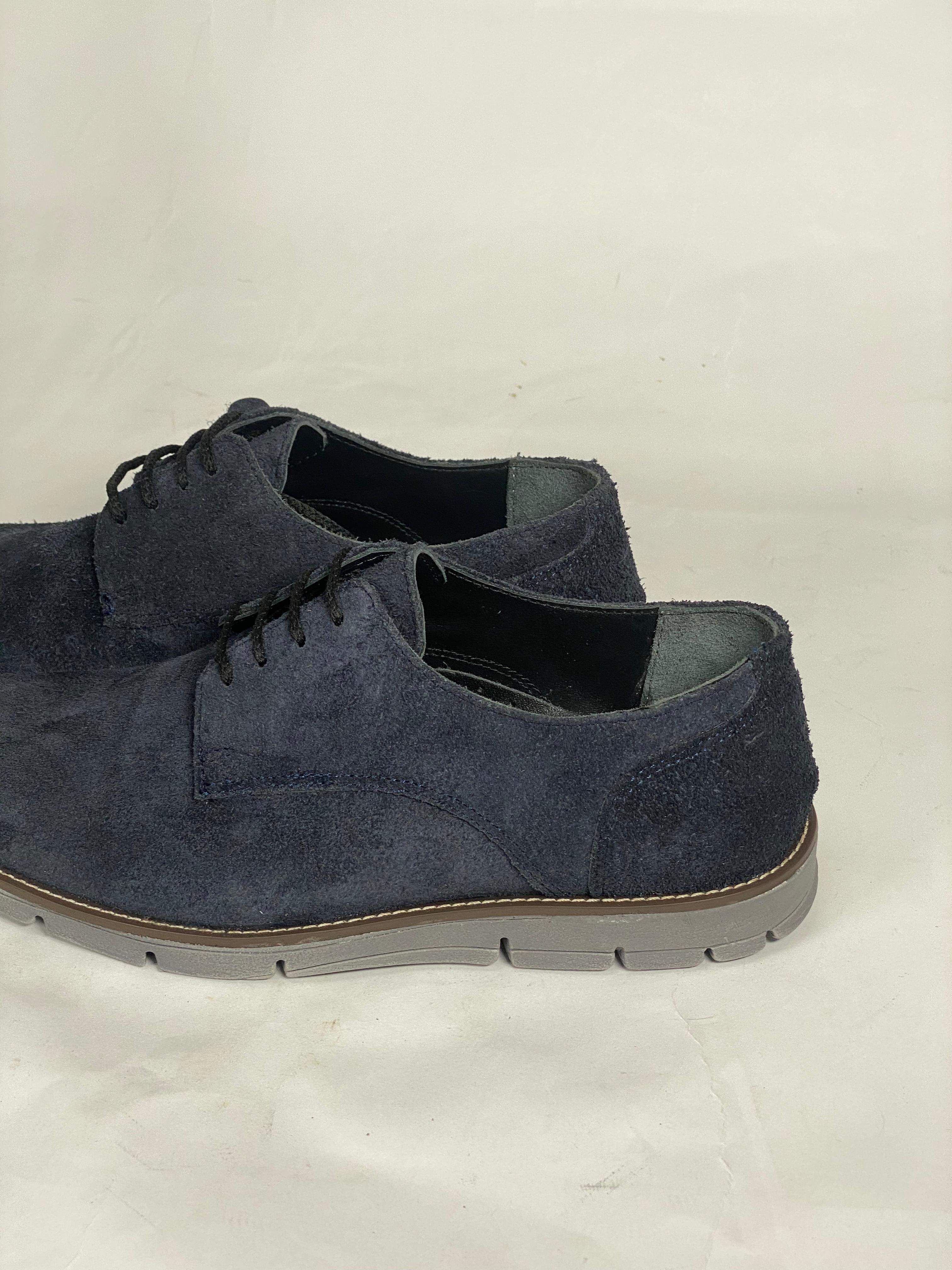 Suede Blue Shoe for Men