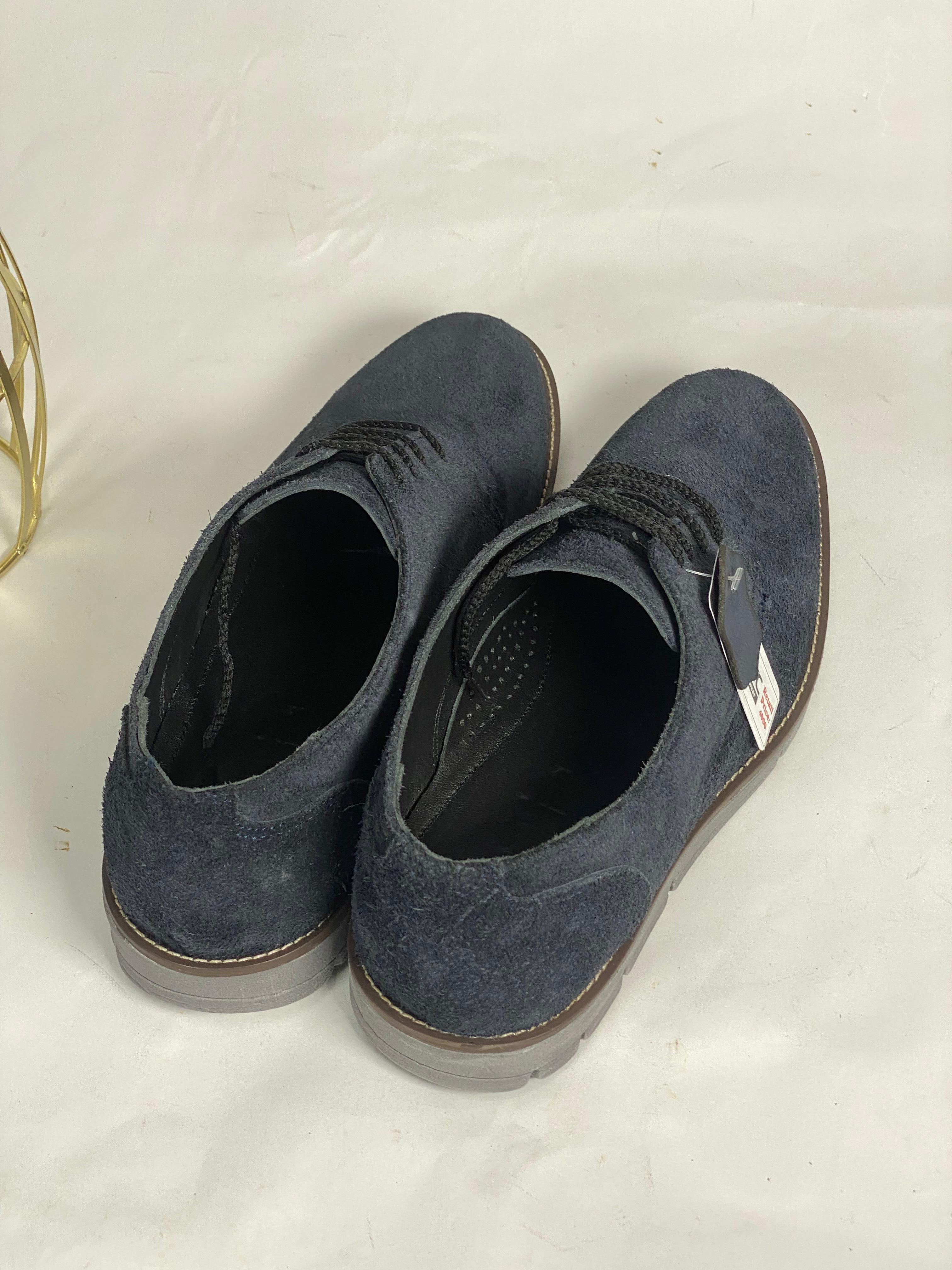Suede Blue Shoe for Men