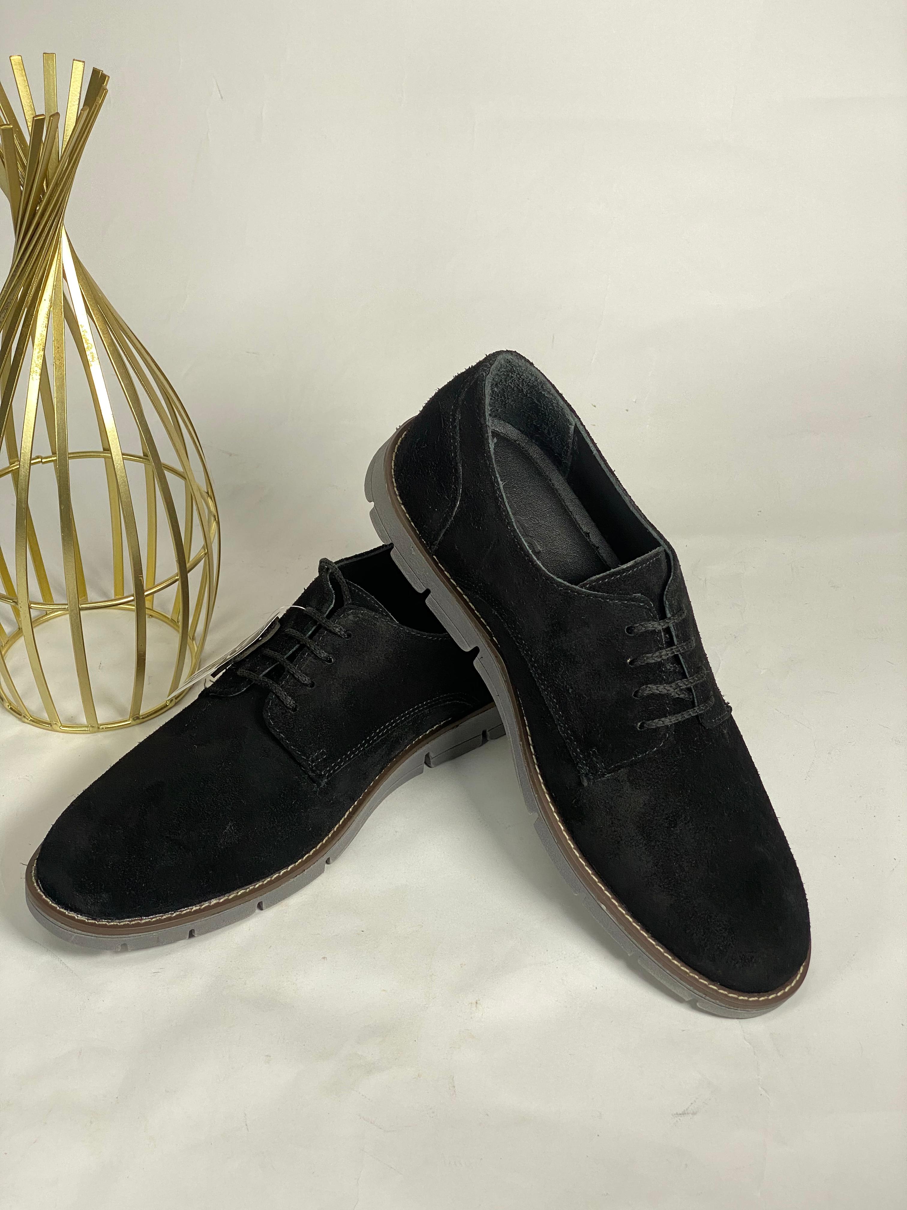 Suede BlackShoe for Men